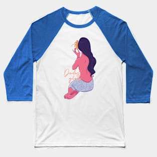 Dudus Girl Baseball T-Shirt